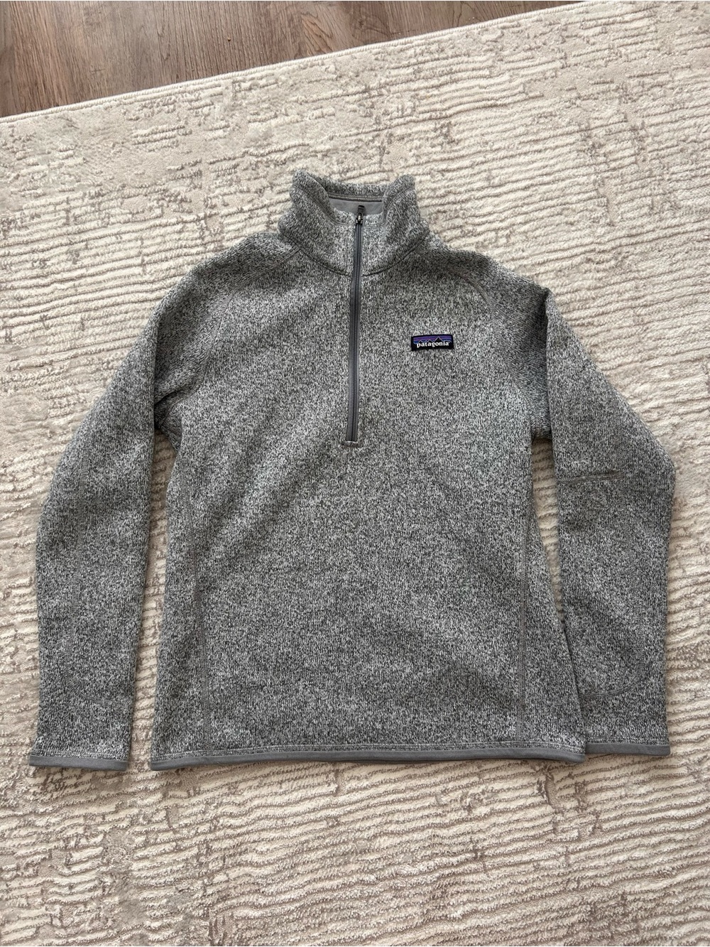 Patagonia Women’s Gray Quarter-Zip Better Sweater